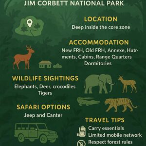 Dhikala forest lodge information