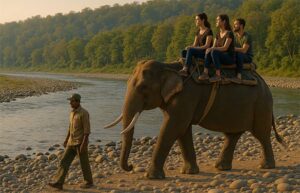 Elephant Safari at Jim Corbett