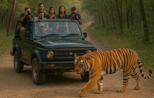 Jeep Safari at Jim Corbett