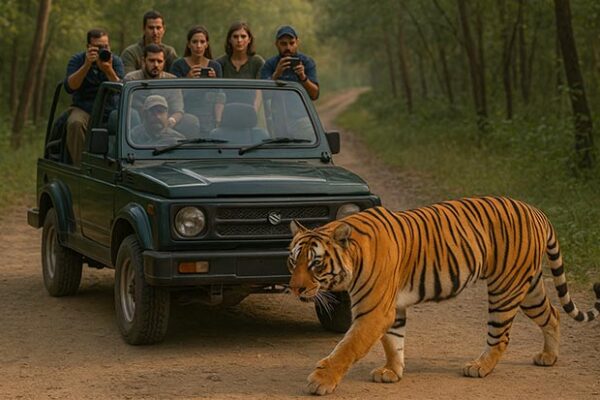 Jeep Safari at Jim Corbett