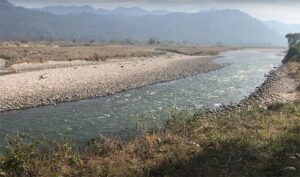 Ramganga River in Jim Corbett
