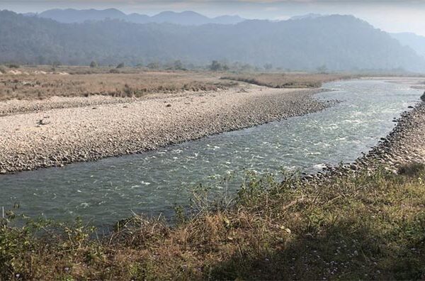Ramganga River in Jim Corbett